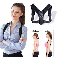 Posture Corrector for Men Women - Shoulder Back Posture Brace kyphosis Adjustable Clavicle Support Thoracic Providing Pain Relief Shoulders Upper Back and Neck Comfortable Prevents Slouching