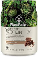 PlantFusion Complete Plant Based Pea Protein Powder, Non-GMO, Vegan, Dairy Free, Gluten Free, Soy Free, Allergy Free w/Digestive Enzymes, Dietary Supplement, Chocolate, (15 Servings) 1 Pound