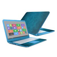 MightySkins Skin Compatible with HP Stream 14" (2016) - Blue Strokes | Protective, Durable, and Unique Vinyl Decal wrap Cover | Easy to Apply, Remove, and Change Styles | Made in The USA