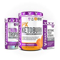 Keto Starter Kit, 7 Day System, Get Into Ketosis and Start Burning Fat in 3 Days, Strips, BHB, Everything You Need to Lose Weight (Orange)