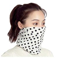 Womens Neck Warmer - CHUNKUNA Winter Fleece Neck Gaiter & Ski Tube Scarf - Cold Weather Face Cover, Mask & Shield for Running, Skiing, for Cold Weather Winter Outdoor Sports (C)