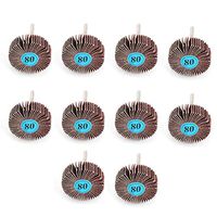 Polishing Accessories, 10pcs Durable Long Service Life Grinding Wheel Head Grinder Kit Metal Non Metal Surface Polishing Tool Accessories for Electric Drill