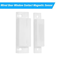OWSOO Wired Door Window Contact Magnetic Sensor Intrusion Detector Reed Switch Alarm for Alarm System