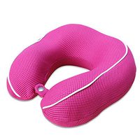 XMGJV U-shaped pillow - Memory cotton pillow, family travel, work protection cervical vertebra U-shaped pillow, memory cotton U-shaped 360 head pillow support U-shaped pillow (size 30X28X11.5cm) Sleep