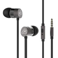 Wired Earbuds, RAVEtone Earphones with Microphone Built-in MIC in-Ear Stereo Headphones for iPhone Samsung Android Mp3 Players Tablet Laptop 3.5mm Audio (Black)