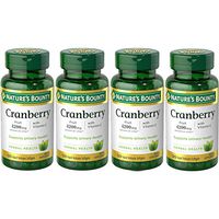 Nature's Bounty Cranberry Fruit 4200 mg, Plus Vitamin C Softgels, 120 ea (Pack of 4)