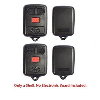 New Replacement Keyless Entry Remote Control Shell 3B for Toyota GQ43VT7T (2 Pack)