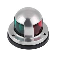 Acelane Boat LED Navigation Lights Marine Red & Green Sidelights Sailing Signal Lights Stainless Steel 12V IP65 Waterproof Boating Fishing Yacht Pontoons Chandlery Boat Skeeter (Navigation Light 01)