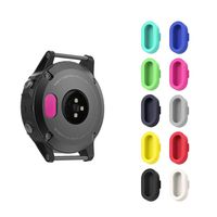 Fintie Garmin Fenix 5 / 5S / 5X Dust Plug, [10 Pack] Silicone Charger Port Protector Anti-dust Plugs Caps for Garmin Instinct/Fenix 5/5S/5X / Vivoactive 3 / Forerunner 935 Smartwatch, Multi Colors