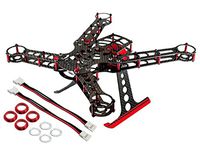 200 QX Frame Kit, Aluminum/Carbon Fiber: Red