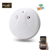 Smoke Detector Camera, Wireless Hidden Cameras 1080P Video Camera for Indoor Home Security Monitoring Nanny Cam Motion Detection，Loop Video Camera Real-time Video Remotely View App