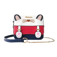 Fashionhe Shoulder Bags Cute Cat Crossbody Bag Women Messenger Bag Small Square Bag Outdoor Backpack(Blue)