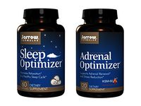 Jarrow Formulas Supplement Bundle (2 Items) – Sleep Optimizer + Adrenal Optimizer
