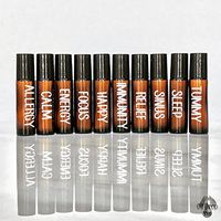 Set of 20 Roller Bottle Labels for Essential Oils
