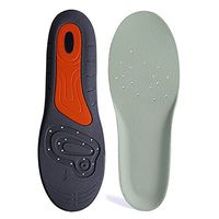 GAOAG Orthotics Comfort Shoe Insole Plantar Fasciitis Sports Insole Arch Support Full Length Insole (Men(9-13) Women (10.5-14.5))