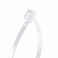 Gardner Bender 45-314SC Nylon Self-Cutting Cable Tie, 14 inch, 50 lb. Tensile, Twist-Off Tail, Zip Tie, 20 Pk., Natural White
