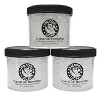 Joe Cool Cigar Crystal Gel Humidifier for Cigar Humidors (4 oz Jars) - 3 Pack