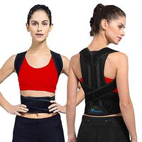 Breathable Back Support Brace - XL Size Back Support Vest for Women and Men - Straighten and Correct Posture - Upper Shoulder Corrector by Beneflix
