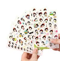 6 Sheets DIY Decorative Diary/Scrapbook/Phone/Album Stickers [Bee Girl]