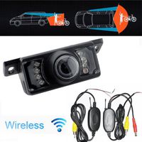 2.4G Wireless Car Reverse Rear View Backup Camera 7 IR Night Vision Parking Kit
