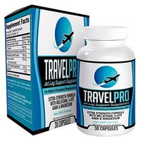 Travel-Pro: Jet Lag Pills - Natural Jet Lag Relief Remedy Recovery Supplements - 30 Capsules