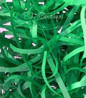 Bright Kelly Green Gift Basket Shred Shredded Tissue Paper Filler Bedding (6 oz Bag)