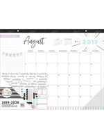 The Happy Planner Desk Calendar, August 2019 - July 2020, Pastel