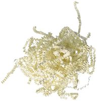 UpackSupply Crinkle Cut Paper Shred, 1/2 lb, Ivory