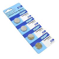 HQRP 4-Pack Battery for Texas Instrument Calculator TI182 / TI185 / TI86 / Voyage 200 + HQRP Coaster