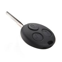 Replacement Entry Remote Key Fob Runbber Shell Case Mini Keyless Car For Smart Fortwo 450 Aoto