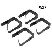 Table Cloth Holder Clips, 4pcs Large Table Cloth Cover Clips Stainless Steel Anti Slip Tablecloth Holder Clamps 54cm home decor Tablecloth Clips