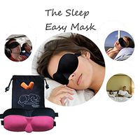 Black Dawg Sleep Mask | 2PK Black/Rose | Sleep Easy Mask Contoured & Comfortable with Moldex Ear Plug Set. Includes Carry Pouch for Eye Mask and Ear Plugs - Great for Travel, Shift Work & Meditation
