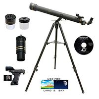 Galileo 800x72mm Black Granite Refractor Telescope Kit G-872BG