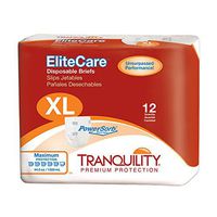 Tranquility EliteCare Maximum Absorbency Tape-Tab Style Brief (XL - 12 Count)