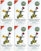 (6 Pack) - Heath and Heather - Dandelion Burdock & Hawthorn | 20 Bag | 6 Pack Bundle