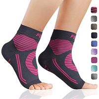 Featol Plantar Fasciitis Socks with Arch Support Ankle Support, Ankle Compression Socks Foot Sleeve to Relieve Arch Pain, Better Than Night Splint