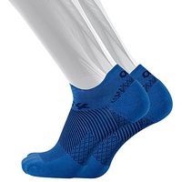 OS1st FS4 Plantar Fasciitis Socks for Plantar Fasciitis Relief, Arch Support & Foot Health in 4 Styles (No Show, Blue, Large)