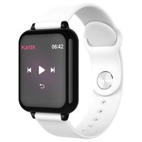Highpot Bluetooth Smart Watch with Fitness Tracker with Heart Rate& Sleep Monitor, Waterproof Smartwatch with Blood Pressure for Android and iOS (White)