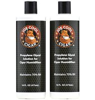 Joe Cool Cigar Propylene Glycol Solution for Cigar Humidifiers (16 oz Bottles) - 2 PACK