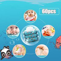 60Wipes/Pack Alcohol Free Disinfection Cleansing Wet Wipes for Adults & Baby, Wet Wipes, Health Care Clean Hand Wet Tissue, Irritant-Free Clean Wraps (60 Wipes)
