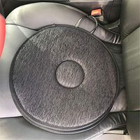 Car Seat Rotating Cushion, Mexidi Non-Slip Revolving Cushion Swivel Sponge Foam Mobility Aid Chair Seat Cushion (Gray)