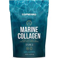 Premium Marine Collagen Peptides (Large Pack,15oz) from Wild Caught Fish Skin (Not Scales), hydrolyzed Protein Powder for Joints & Bones, Skin, Hair, Nails & Digestive Health - Made in Canada