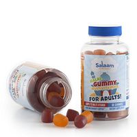 Salaam Nutritionals Halal Adult Gummy Multivitamins – 11 Essential Vitamins and Minerals with Antioxidants – Kosher, Vegetarian, Non-GMO, Gluten, Dairy, Nut Free (2 Pack, 180 Total Count)