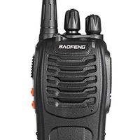 Handheld Low Battery Warning PC Software Programmable Voice Prompt Walkie Talkie Two Way Radio (EU Adapter)