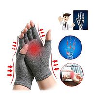 Dickin Solid Arthritis Pressure Health Gloves Half Finger Gloves Hand & Wrist Braces