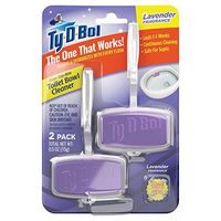 Ty-D-Bol Over The Rim Toilet Bowl Cleaner and Freshener Gel, Lavender Fragrance (6)