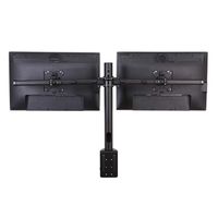 FLEXISPOT Dual Monitor Mount for 17 inch to 36 inch Ultra Wide LCD Screens with Quick Release Fast Insert Bracket