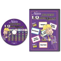Nasco SB49987 InQuizaQuest Interactive Game Show Style CD-ROM, Life Science