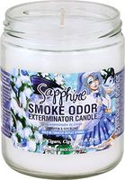 Smoke Odor Exterminator 13 oz Jar Candles Sapphire, Pack of 2