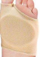 Gel Sleeves Forefoot Cushion Pads Set, 1 pcs, Beige